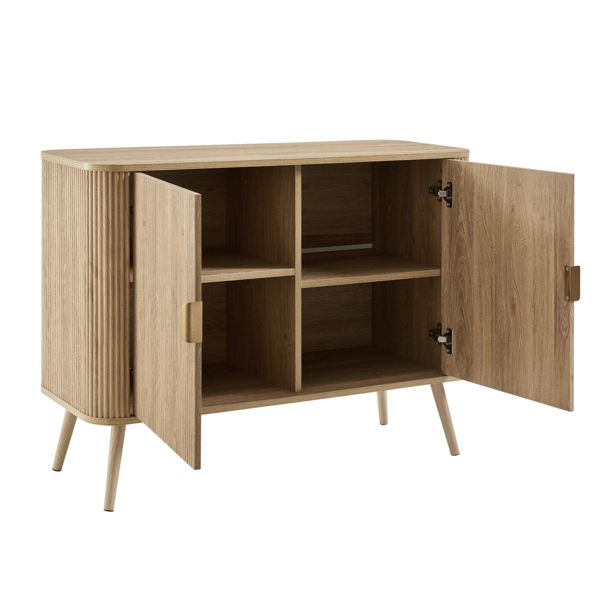 Dusklia - Hattie 2 Door Sideboard - Light Wood