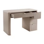 Dusklia - Hattie Large Dressing Table with Drawers - Taupe