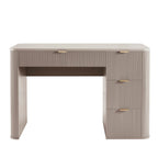 Dusklia - Hattie Large Dressing Table with Drawers - Taupe