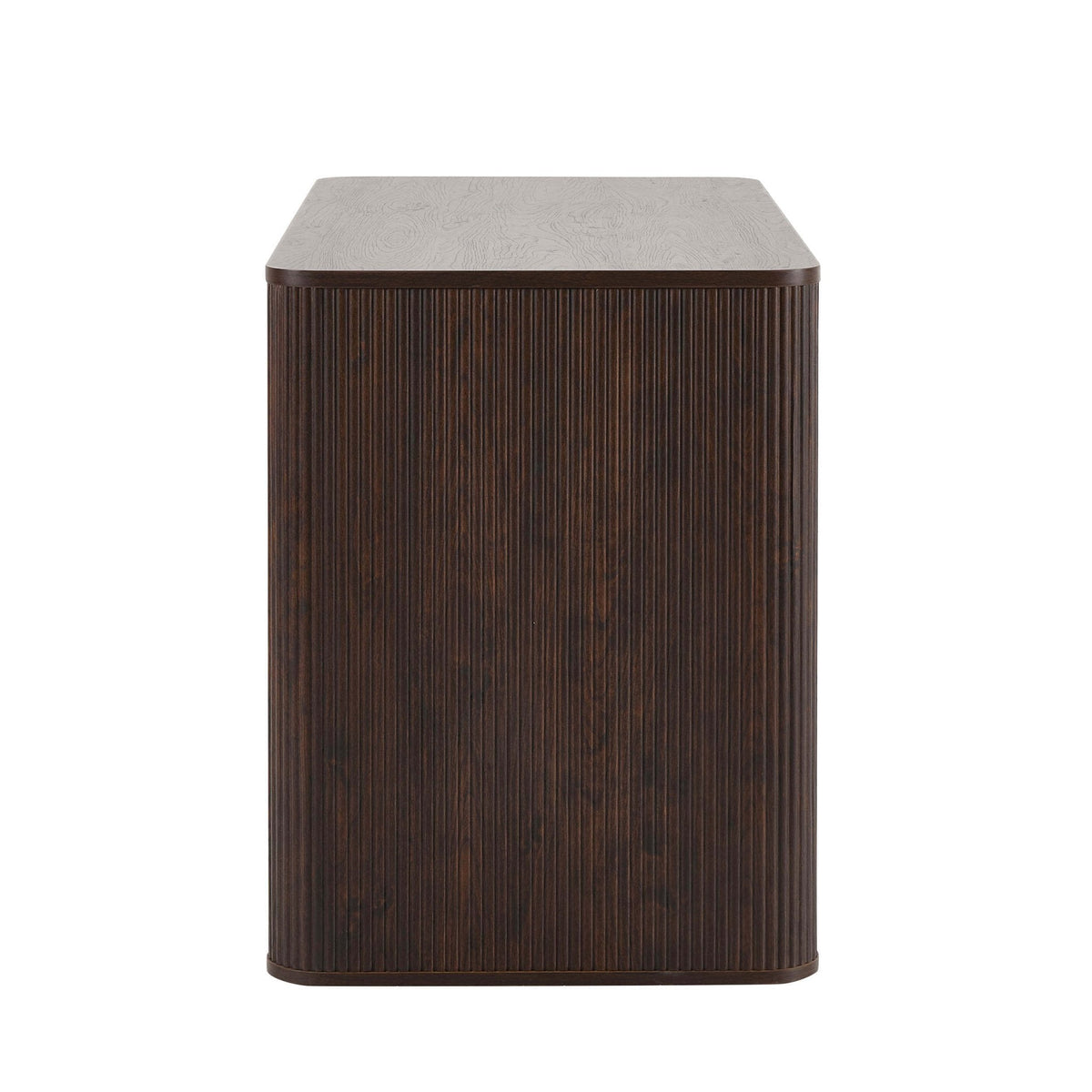 Dusklia - Hattie Large Dressing Table with Drawers - Walnut