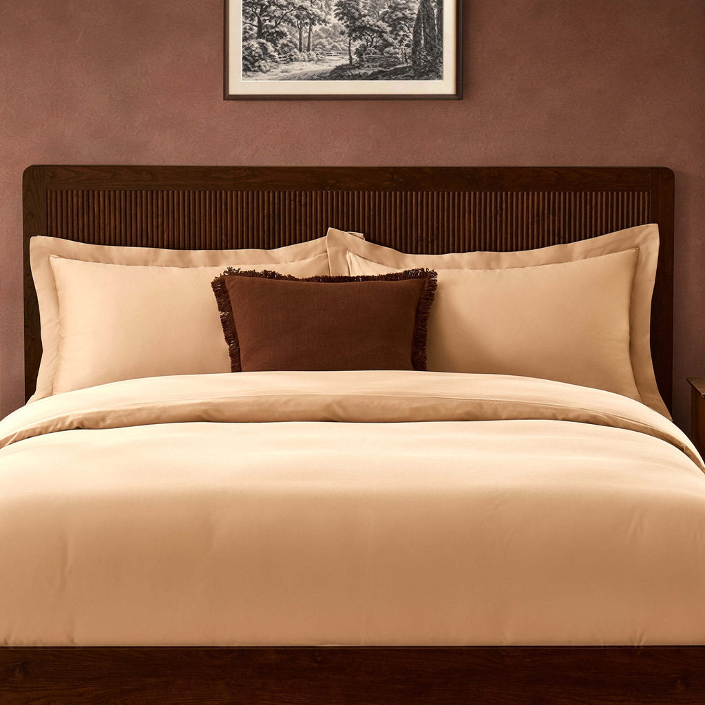 Dusklia - Hattie Ottoman Storage Bed - Wood Walnut