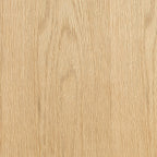 Dusklia - Hattie Panel Round 4-6 Seater Pedestal Dining Table - Natural