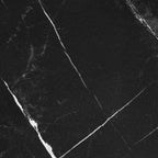 Dusklia - Hattie Panel Oval 4 Seater Dining Table - Black Marble