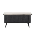 Dusklia - Hattie Storage Bench - Black