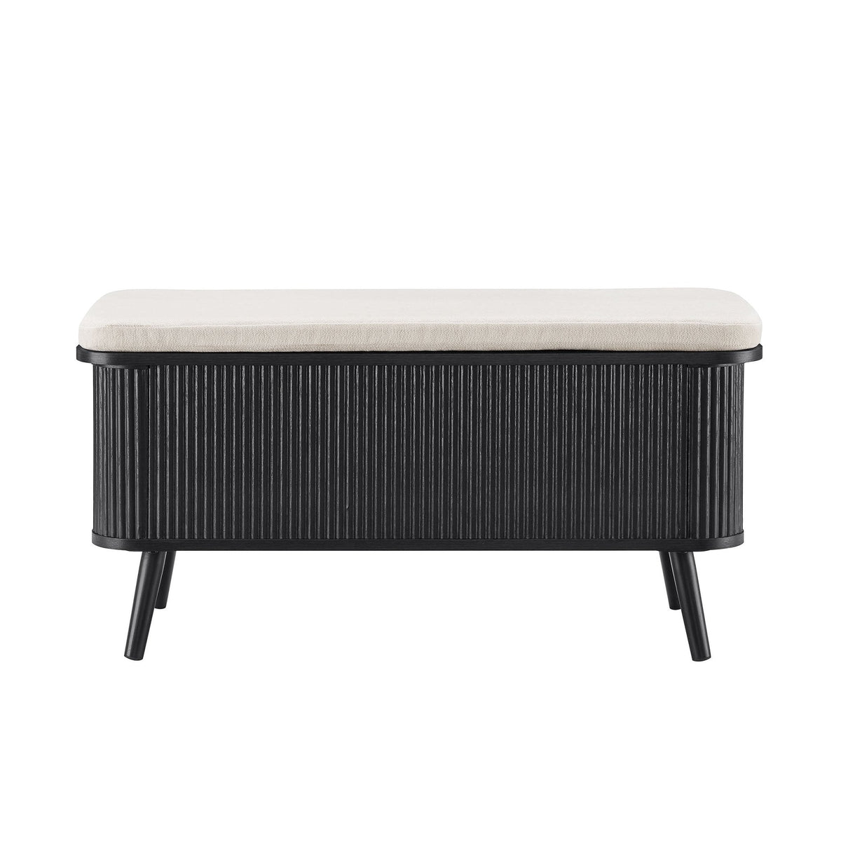 Dusklia - Hattie Storage Bench - Black