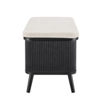 Dusklia - Hattie Storage Bench - Black
