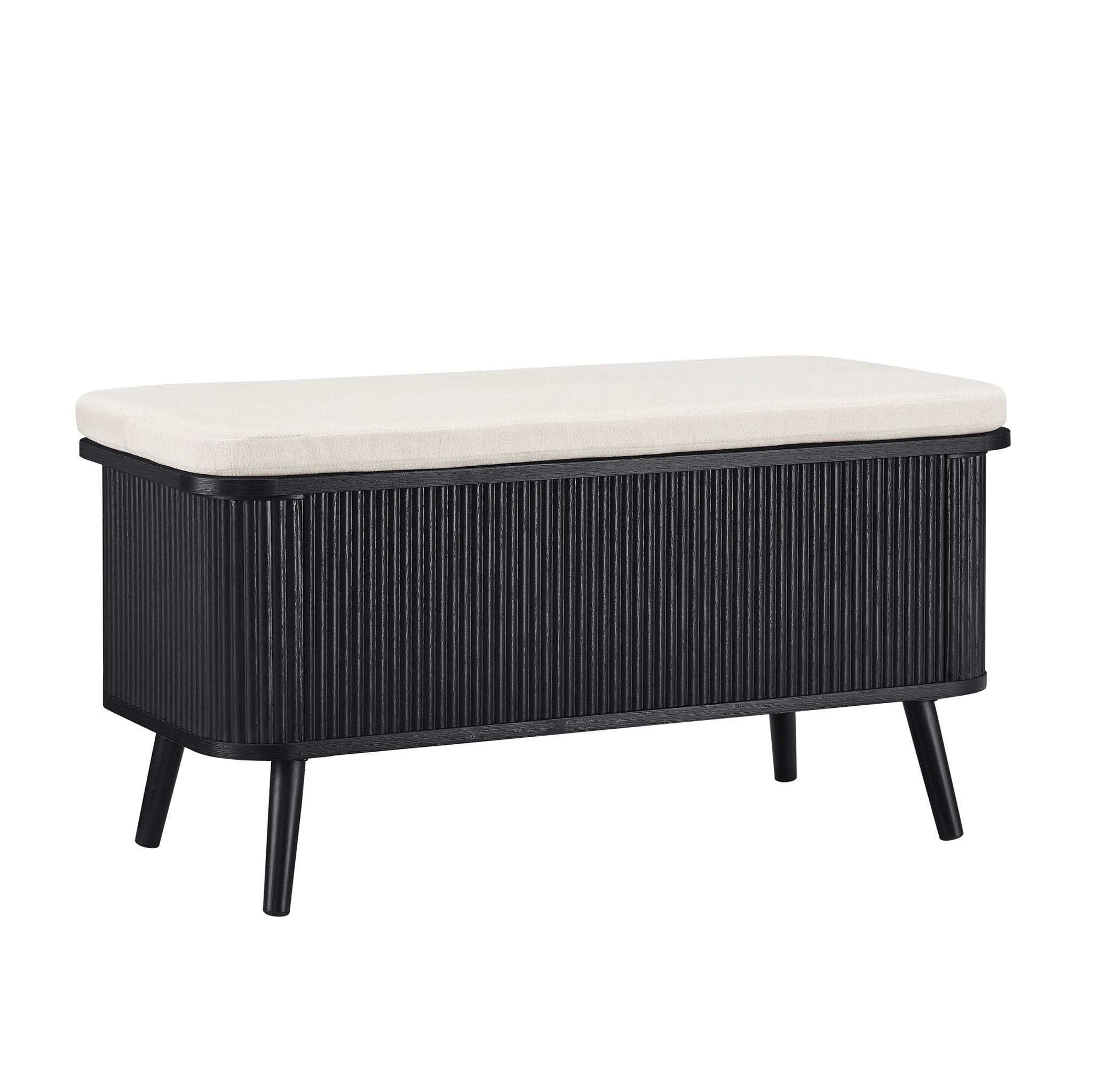 Dusklia - Hattie Storage Bench - Black