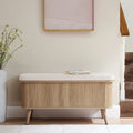 Dusklia - Hattie Storage Bench - Light Wood