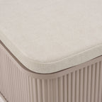 Dusklia - Hattie Storage Bench - Taupe
