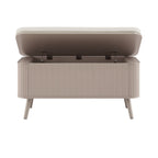 Dusklia - Hattie Storage Bench - Taupe