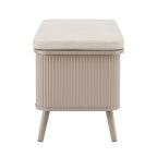 Dusklia - Hattie Storage Bench - Taupe