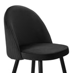 Dusklia - Hattie Set of 2 Barstools - Black