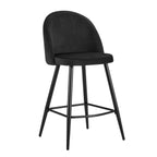 Dusklia - Hattie Set of 2 Barstools - Black