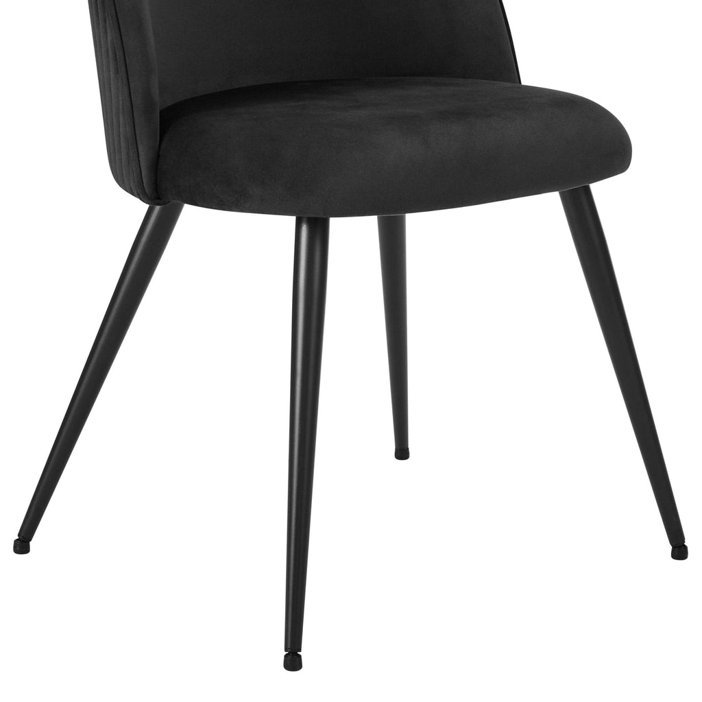 Dusklia - Hattie Set of 2 Dining Chairs - Black