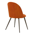 Dusklia - Hattie Set of 2 Dining Chairs - Bright Orange
