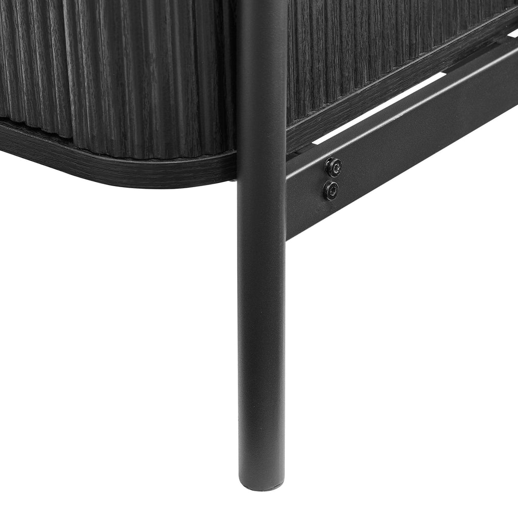 Dusklia - Hattie Shelving Unit - Black