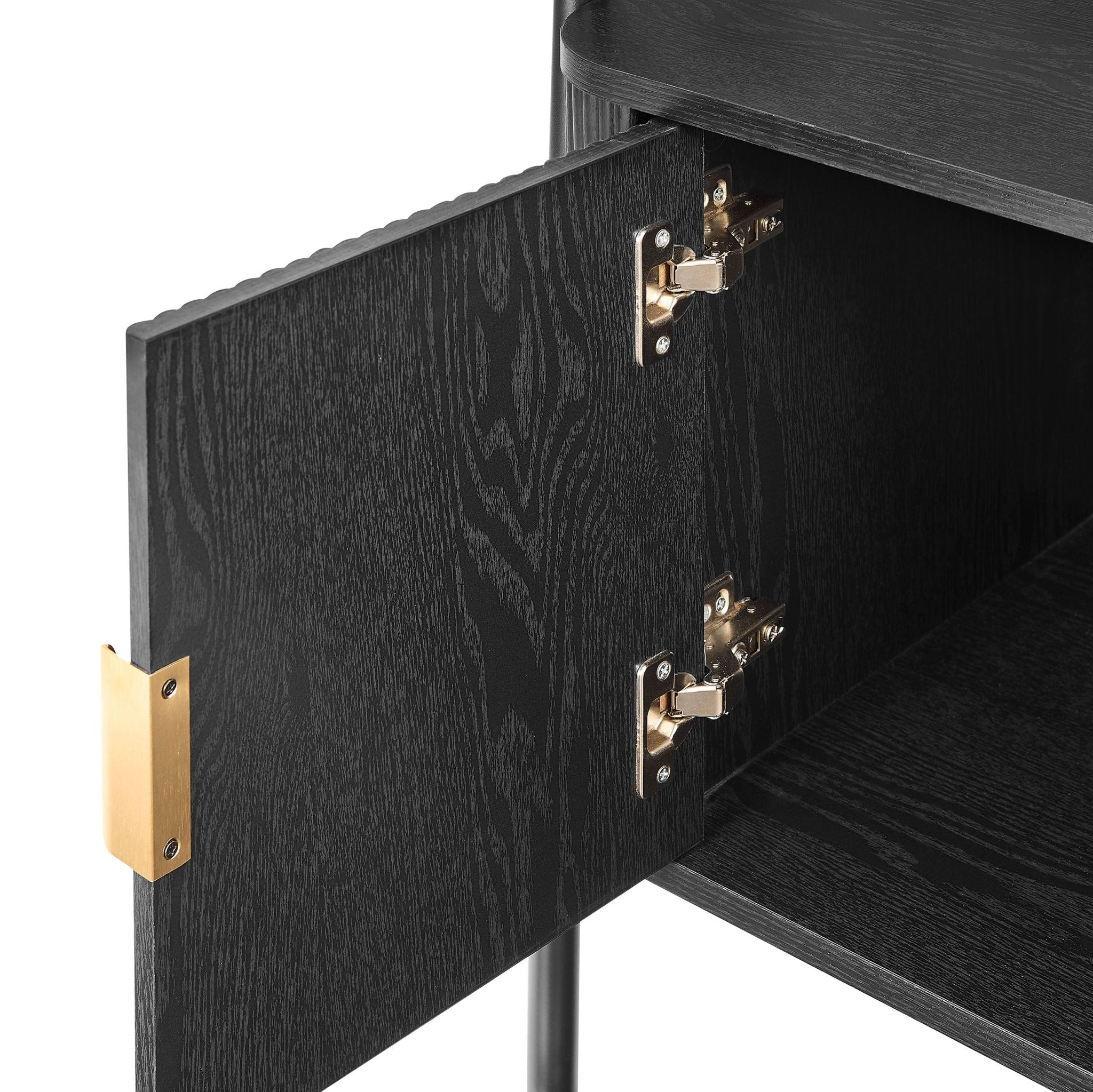 Dusklia - Hattie Shelving Unit - Black