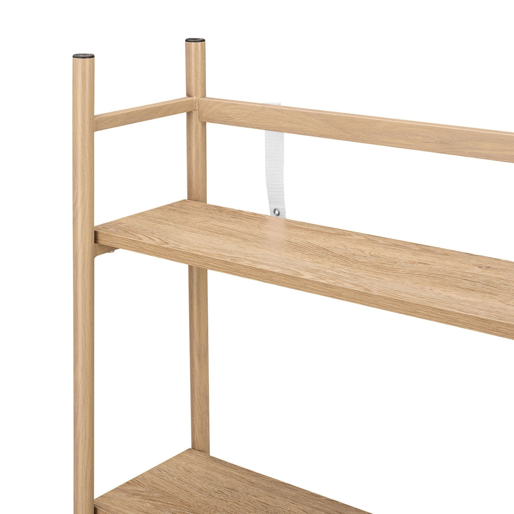 Dusklia - Hattie Shelving Unit - Light Wood