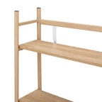 Dusklia - Hattie Shelving Unit - Light Wood
