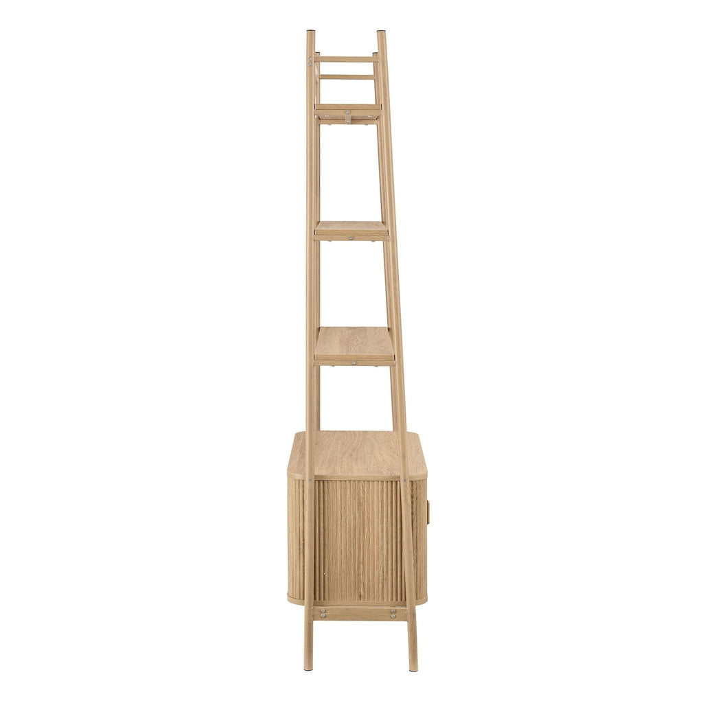 Dusklia - Hattie Shelving Unit - Light Wood