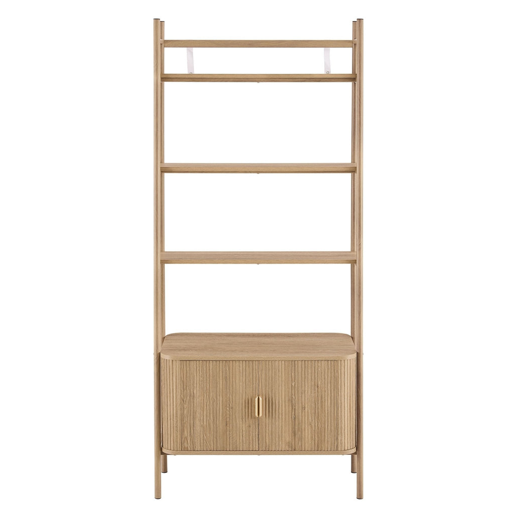 Dusklia - Hattie 3 Piece Bundle - 2 Shelving Units and TV Unit - Light Wood