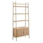 Dusklia - Hattie 3 Piece Bundle - 2 Shelving Units and TV Unit - Light Wood