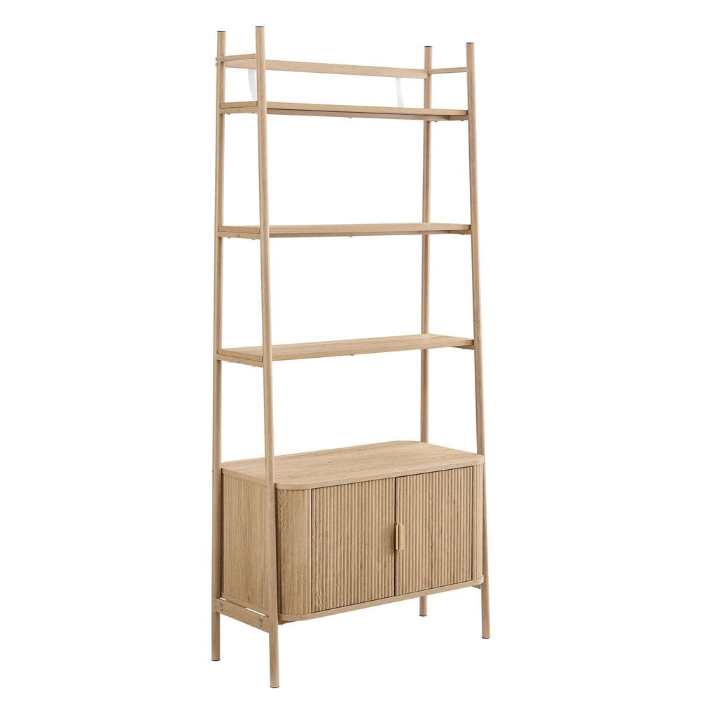 Dusklia - Hattie Shelving Unit - Light Wood