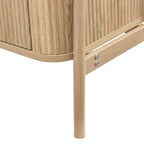 Dusklia - Hattie 3 Piece Bundle - 2 Shelving Units and TV Unit - Light Wood