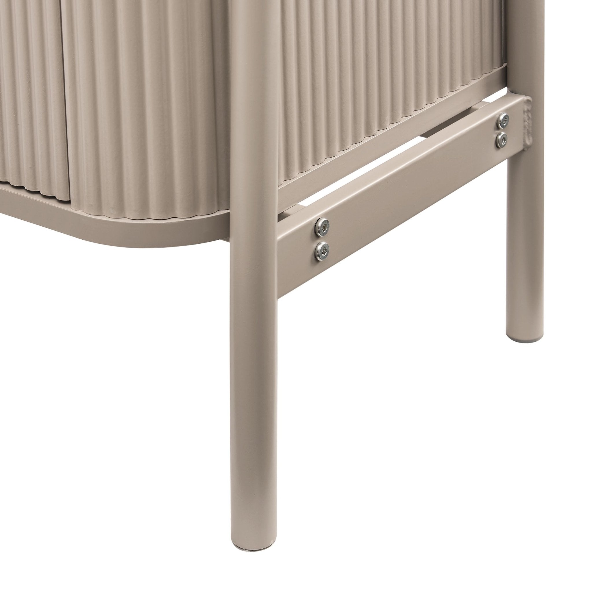 Dusklia - Hattie Shelving Unit - Taupe