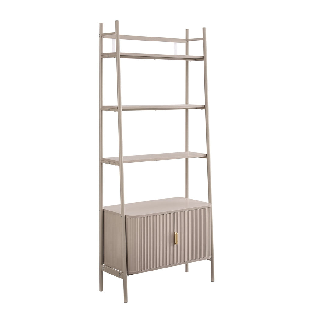 Dusklia - Hattie Shelving Unit - Taupe