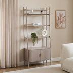Dusklia - Hattie Shelving Unit - Taupe