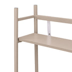 Dusklia - Hattie Shelving Unit - Taupe