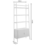 Dusklia - Hattie Shelving Unit - Taupe