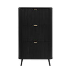 Dusklia - Hattie Shoe Cabinet - Black