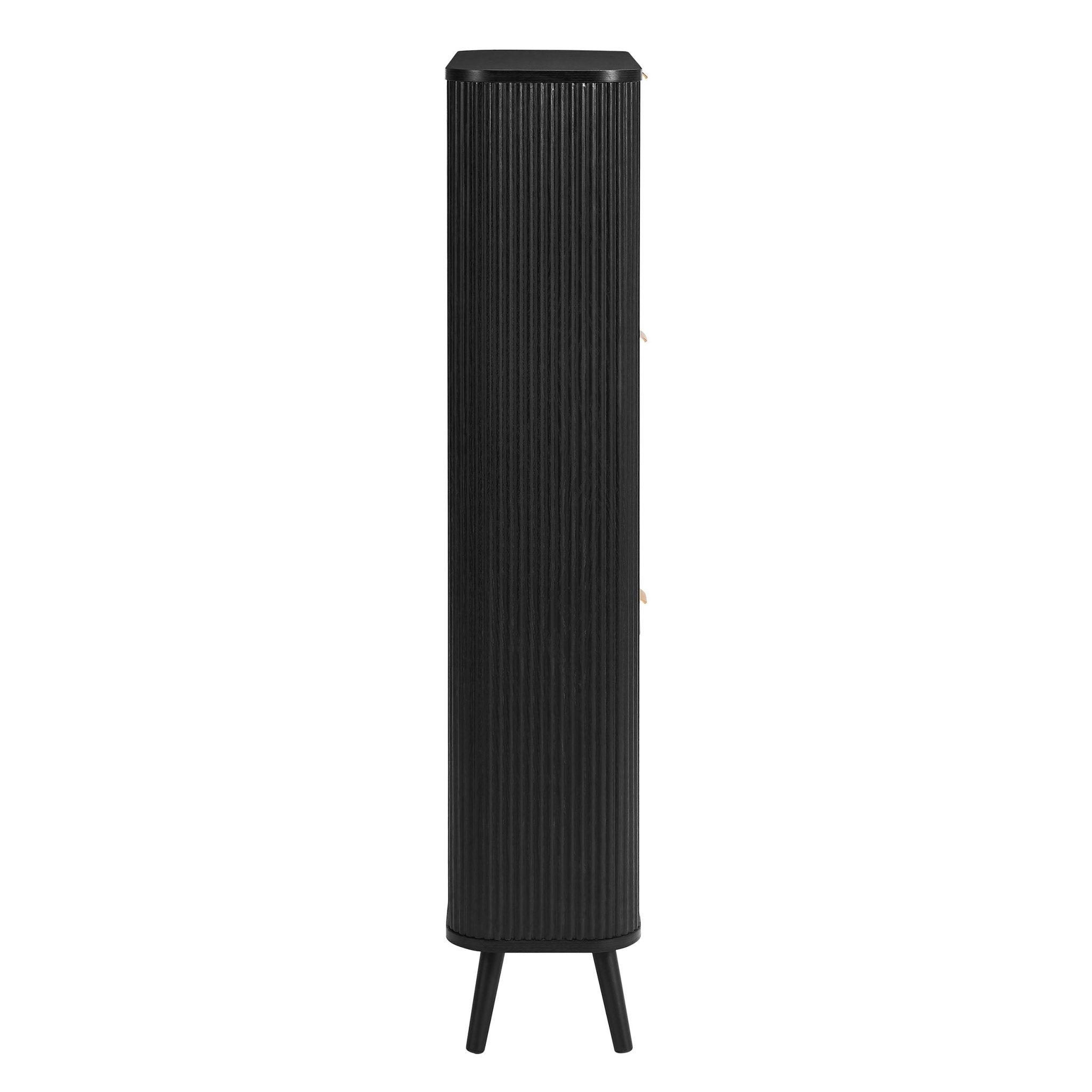 Dusklia - Hattie Shoe Cabinet - Black