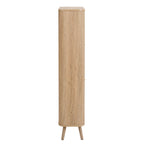 Dusklia - Hattie Shoe Cabinet - Light Wood