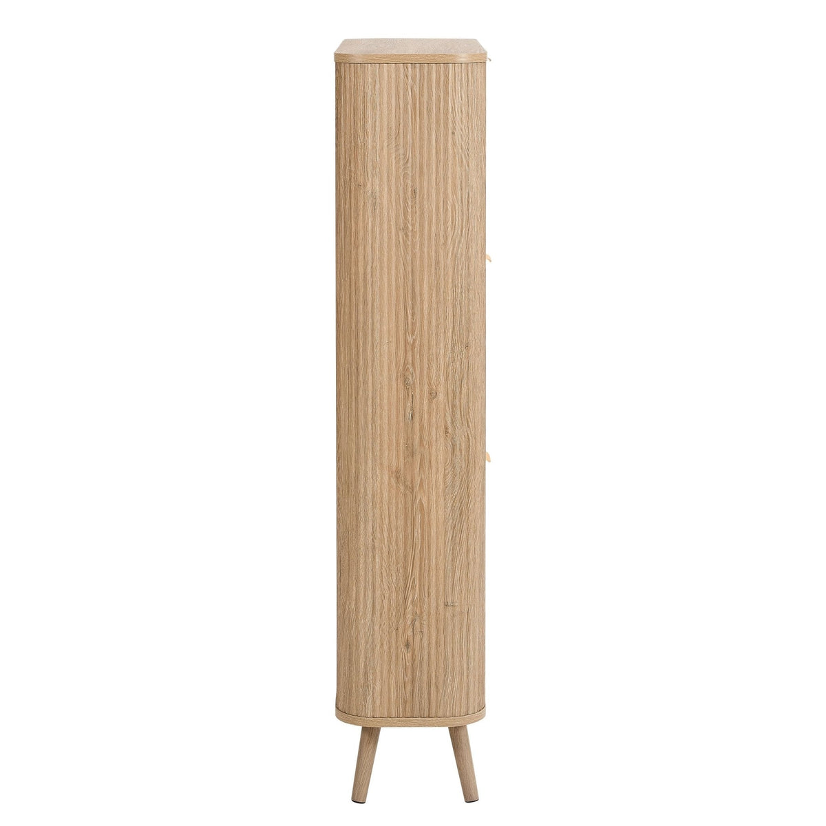 Dusklia - Hattie Shoe Cabinet - Light Wood
