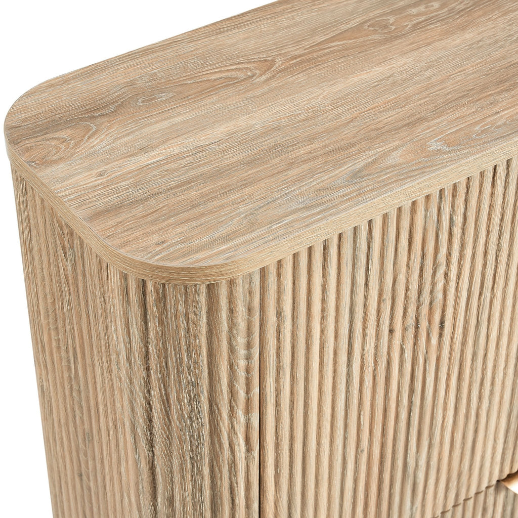 Dusklia - Hattie Shoe Cabinet - Light Wood