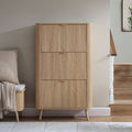 Dusklia - Hattie Shoe Cabinet - Light Wood