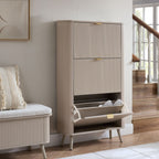 Dusklia - Hattie Shoe Cabinet - Taupe