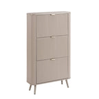 Dusklia - Hattie Shoe Cabinet - Taupe