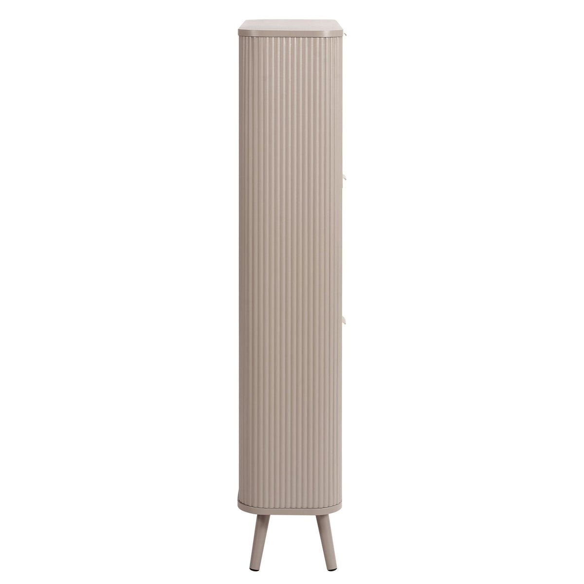 Dusklia - Hattie Shoe Cabinet - Taupe