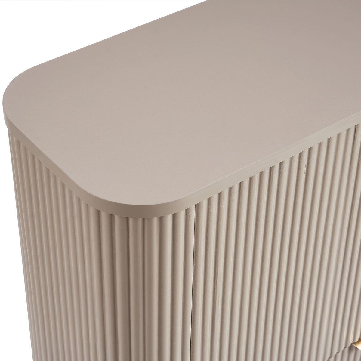 Dusklia - Hattie Shoe Cabinet - Taupe