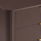 Dusklia - Hattie 3 Drawer Small Chest -  Mocha
