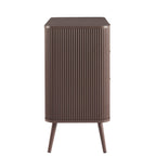 Dusklia - Hattie 3 Drawer Small Chest -  Mocha