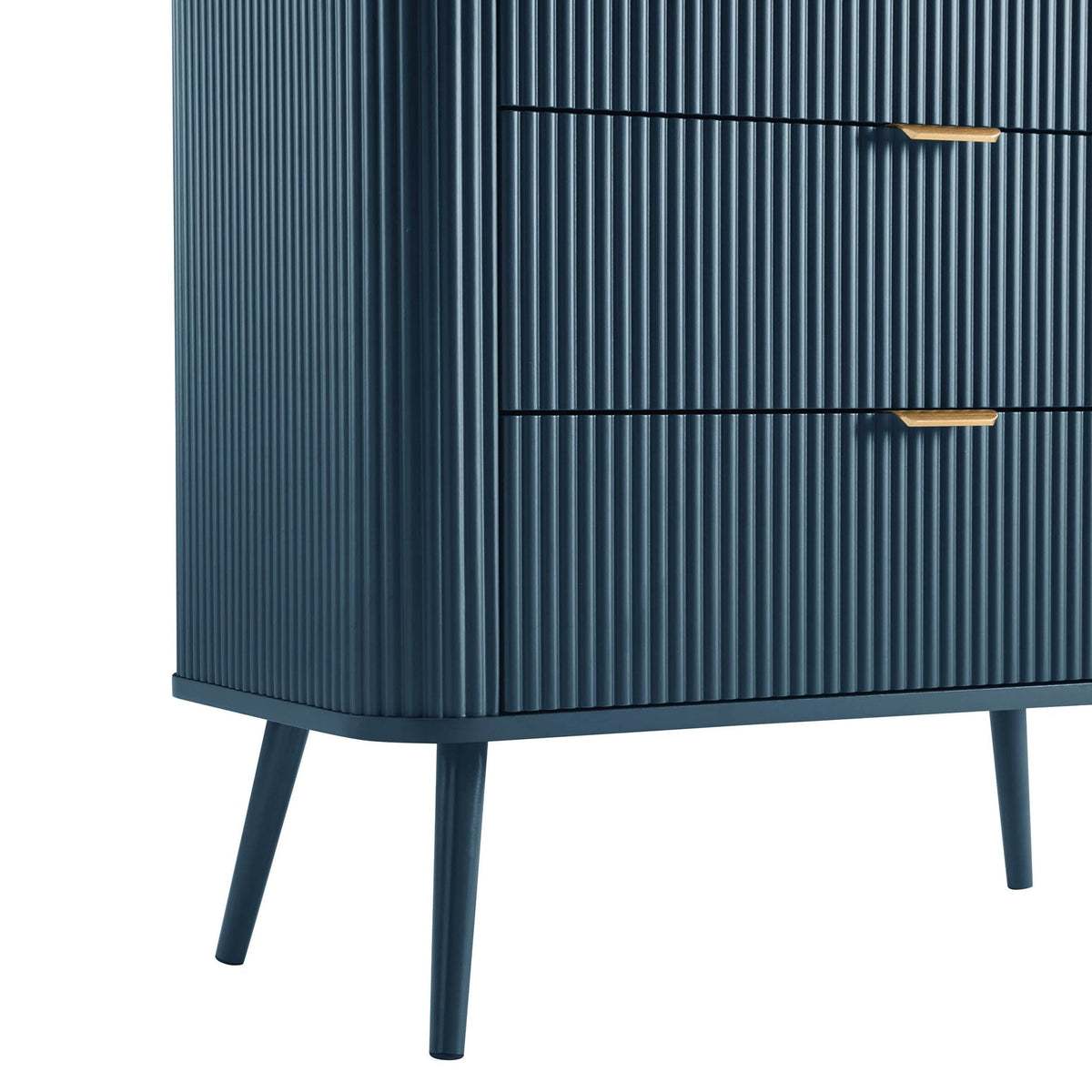 Dusklia - Hattie 3 Drawer Small Chest -  Teal