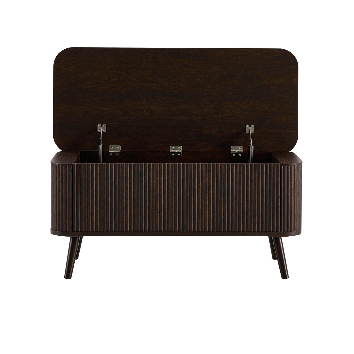 Dusklia - Hattie Storage Bench - Walnut