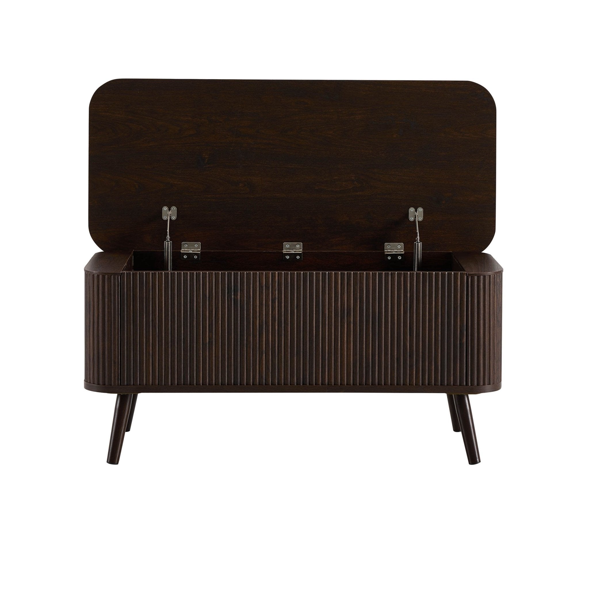Banc de rangement Hattie - Noyer