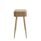 Dusklia - Hattie Storage Dressing Table Console - Light Wood
