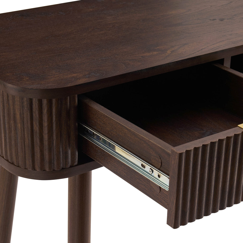 Dusklia - Hattie Storage Dressing Table  - Walnut